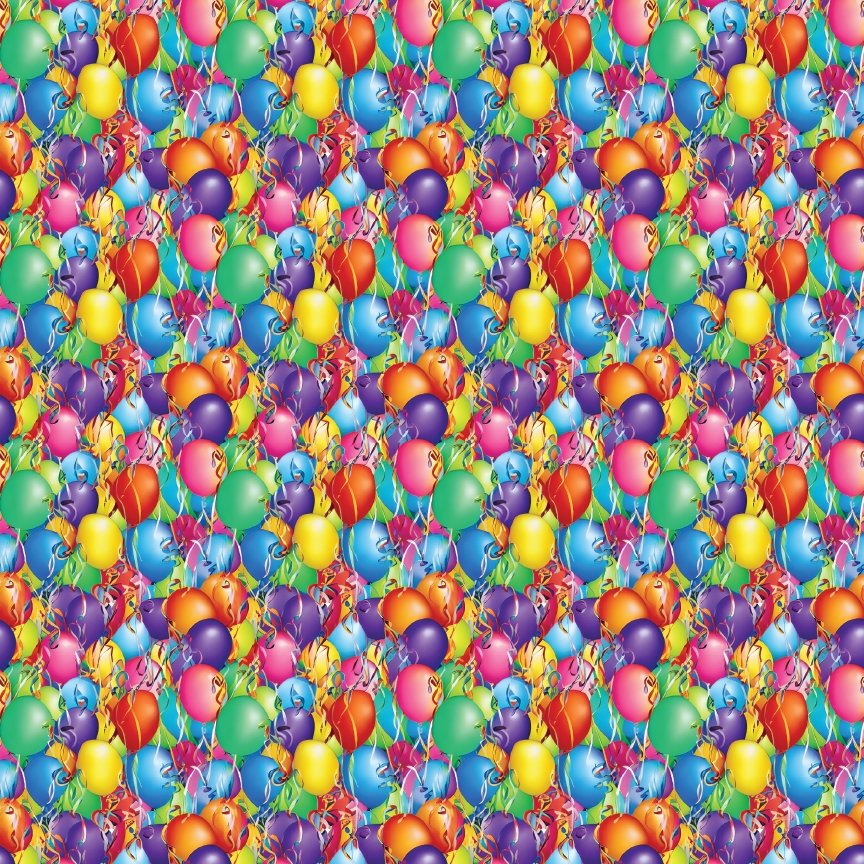 Balloons Pattern Acrylic Sheets - CMB Pattern Acrylic
